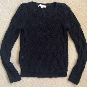 Cable knit sweater